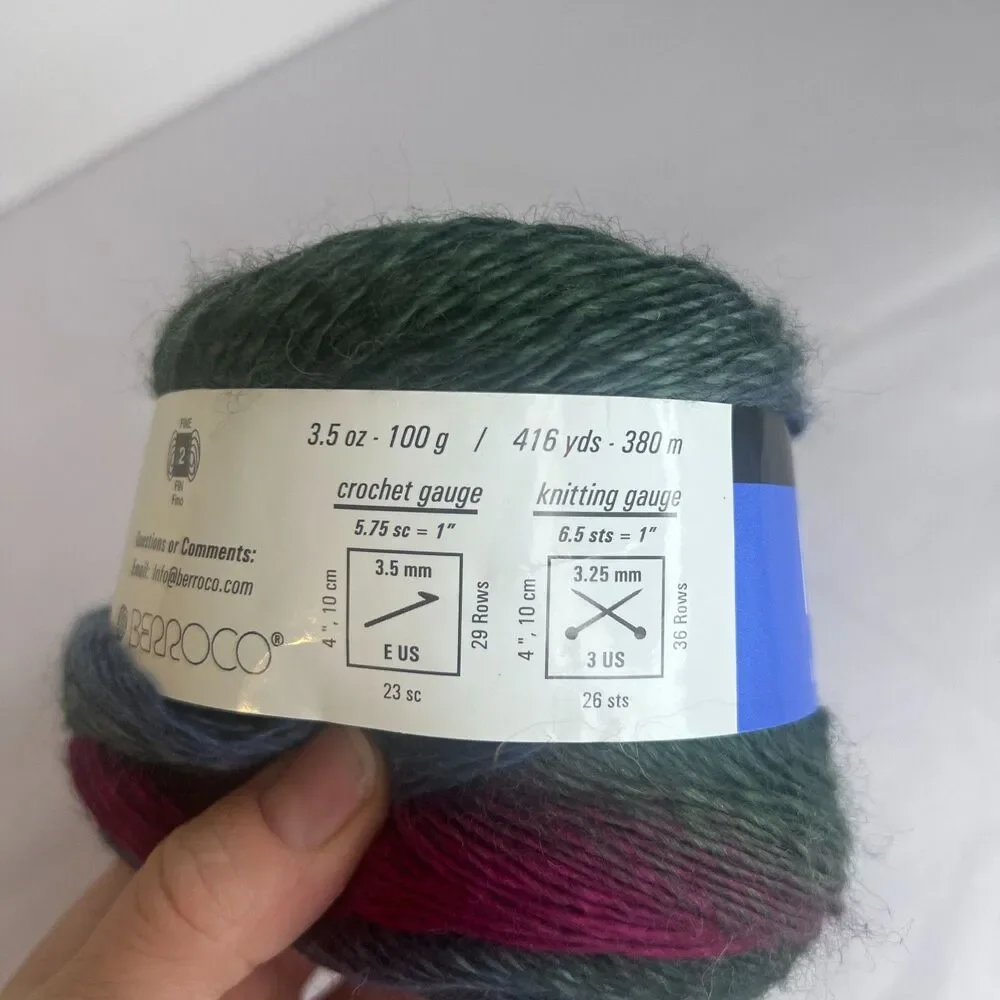 Nebula 100% Superwash Merino Wool Yarn 1 Skein Color 7530 Made in Italy - Picture 7 of 7